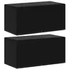 Image de vidaXL Housses de meubles de jardin 2 pcs 6 oeillets 160x80x75 cm3082851