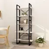 Image de vidaXL Bibliothèque à 5 niveaux Blanc 80x30x175 cm Bois de pin3081994