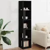 Image de vidaXL Armoire d'angle Noir 33x33x164,5 cm Bois d'ingénierie809045