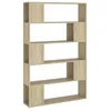 Image de vidaXL Meuble TV ChÃªne sonoma 100x24x32 cm AgglomÃ©rÃ©