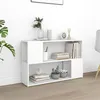 Image de vidaXL Bibliothèque Blanc 100x24x63 cm Bois d'ingénierie809170