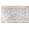 Image de vidaXL Tapis lavable antidérapant 80x150 cm Gris