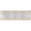 Image de vidaXL Tapis lavable antidérapant 80x300 cm Gris