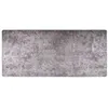 Image de vidaXL Tapis lavable antidérapant 80x300 cm Gris