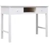 Image de vidaXL Buffet Blanc 108x45x76 cm Bois de Paulownia massif338537