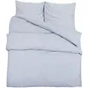 Image de vidaXL Vidaxl Ensemble De Housse De Couette Gris 200x200 Cm Microfibre Légère