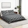 Image de Prolenta Premium - Ensemble De Housse De Couette Gris 140x200 Cm Coton