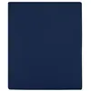 Image de vidaXL Draps-housses Jersey 2 pcs Bleu marine 180x200 cm Coton136239