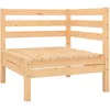 Image de CanapÃ©s D'angle De Jardin 2 Pcs Bois De Pin Massif