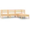 Image de vidaXL Vidaxl Salon De Jardin 4 Pcs Bois Massif De Pin