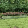 Image de vidaXL Lit surélevé de jardin 400x80x45 cm Acier galvanisé Argenté316899