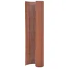 Image de vidaXL Vidaxl Clôture De Jardin Double Face 110x300 Cm Marron