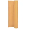 Image de vidaXL Clôture de jardin double face 110x500 cm Jaune