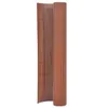 Image de vidaXL Vidaxl Clôture De Jardin Double Face 110x500 Cm Marron