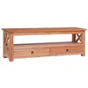 Image de vidaXL Meuble TV 115x30x40 cm Bois d'acajou massif337081