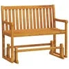 Image de Vidaxl Balancelle De Jardin 110 Cm Bois D'acacia Solide