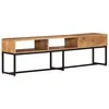 Image de vidaXL Meuble TV 160x30x45 cm Bois d'acacia massif