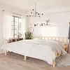 Image de vidaXL Cadre de lit sans matelas bois massif810097