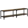 Image de vidaXL Meuble TV 150x30x41 cm bois massif de récupération338475