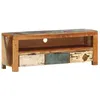 Image de vidaXL Meuble TV 110x30x40 cm Bois de récupération massif