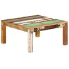 Image de vidaXL Table basse 80x80x40 cm Bois de récupération massif338030