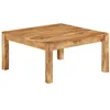 Image de vidaXL Table basse 80x80x40 cm Bois d'acacia massif338031