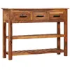 Image de vidaXL Buffet avec 3 tiroirs 110x30x80 cm Bois d'acacia massif338032
