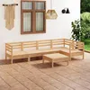 Image de vidaXL Salon de jardin 6 pcs Bois de pin massif