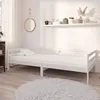 Image de vidaXL Lit de jour sans matelas avec tiroirs 90x200 cm blanc