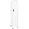 Image de vidaXL Armoire à casiers Blanc 38x45x180 cm Acier