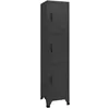 Image de vidaXL Armoire à casiers Anthracite 38x45x180 cm Acier339783