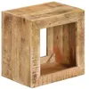 Image de vidaXL Tabouret 40x30x40 cm Bois de manguier solide