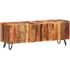 Image de vidaXL Vidaxl Meuble Tv 110x30x40 Cm Bois Massif De Récupération