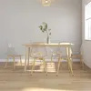 Image de vidaXL Chaises à manger lot de 6 Transparent PET3082351