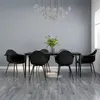Image de vidaXL Chaises à manger lot de 6 noir PP3082357