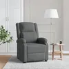 Image de vidaXL Fauteuil inclinable Gris foncé Tissu340182