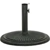 Image de Vidaxl Socle De Parasol Vert 45x45x30 Cm Fonte