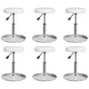 Image de vidaXL Chaises à manger lot de 6 blanc similicuir3085588