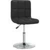 Image de vidaXL Chaise à manger Noir Similicuir3087439