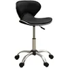 Image de vidaXL Vidaxl Chaise De Bureau Noir Similicuir