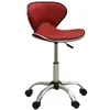 Image de vidaXL Chaise de bureau Rouge bordeaux Similicuir 3088631