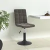 Image de vidaXL Chaises pivotantes à manger lot de 4 gris foncé velours3089290