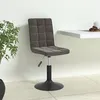 Image de vidaXL Chaises pivotantes Ã  manger lot de 4 gris foncÃ© velours