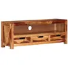 Image de vidaXL Meuble TV 110x30x40 cm Bois d'acacia massif339508