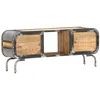 Image de vidaXL Meuble TV 110x30x42 cm Bois massif de manguier339711