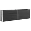 Image de vidaXL Vidaxl Lit Surélevé De Jardin 200x100x91 Cm Wpc Gris