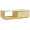 Image de Vidaxl Table Basse 110x50x33,5 Cm Bois De Pin Massif