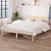 Image de vidaXL Cadre de lit sans matelas bois massif 140x190 cm810127
