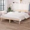 Image de vidaXL Cadre de lit sans matelas bois massif 160x200 cm810157