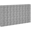 Image de vidaXL Vidaxl Lits Surélevés En Gabions 16 Pcs 30x30x50/100/150/200 Cm Fer
